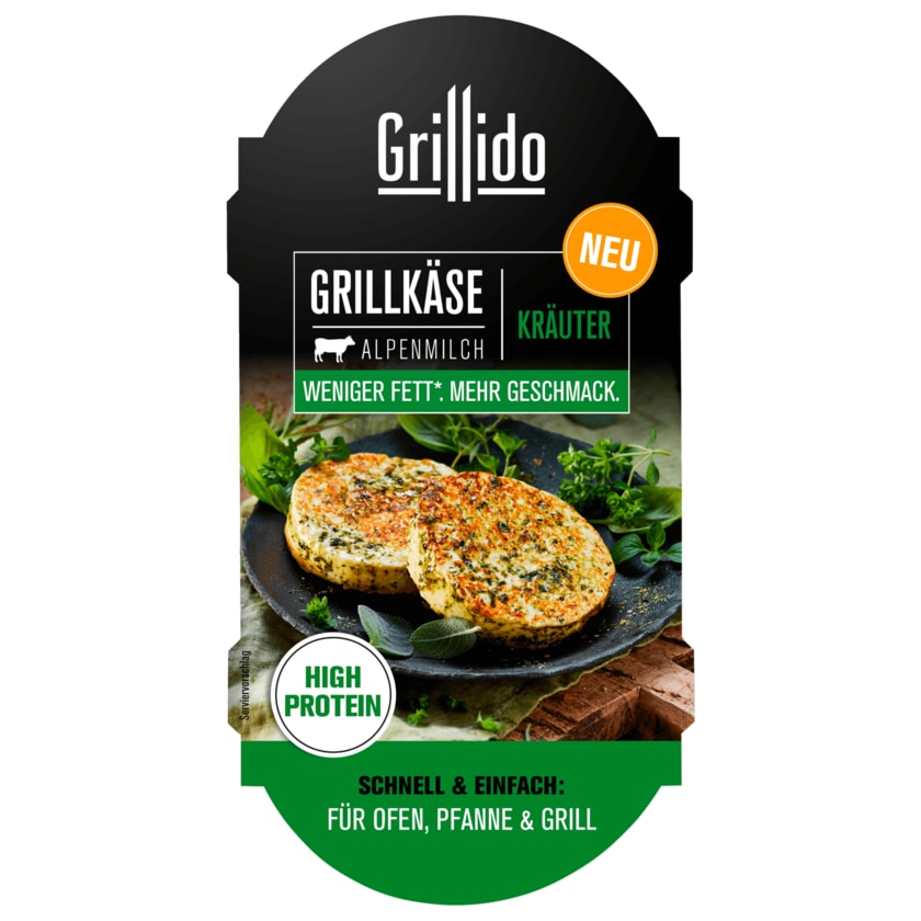 Grillido Grill- & Ofenkäse Kräuter 220g